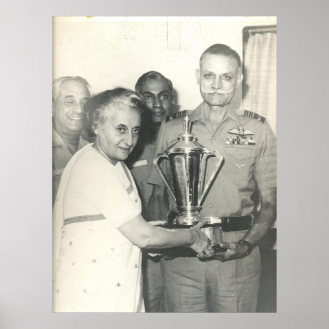 Indira Gandhi Poster (Front)