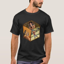 Individual 3D picture cubes, 3D photo collage