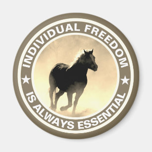 Individual Freedom (horse) Magnet