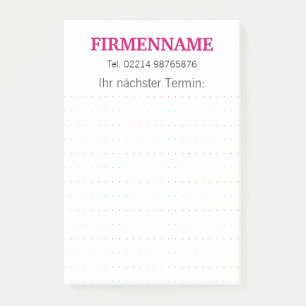 Individual sticky notes