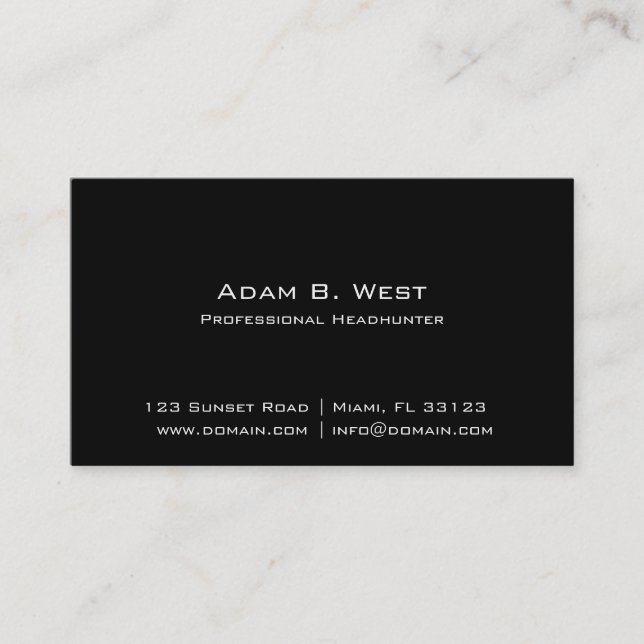 Individuality Business Card (Front)