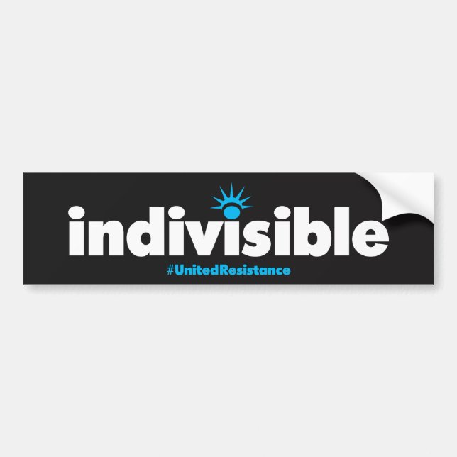 Indivisible Bumper Sticker (Front)