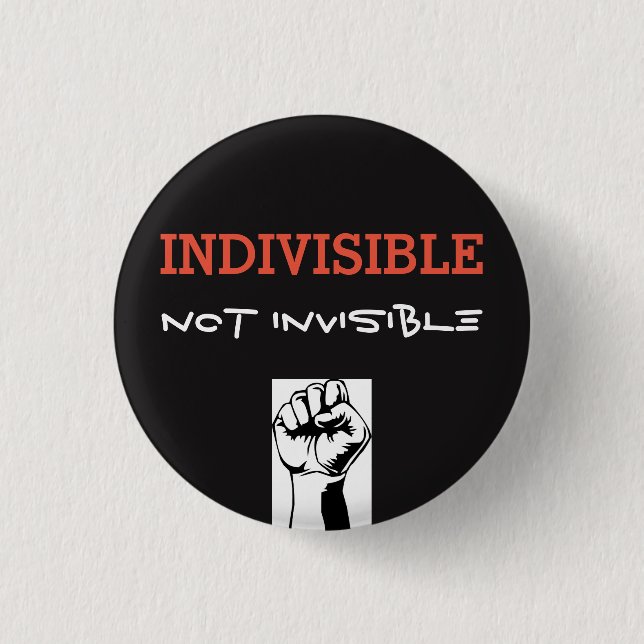 INDIVISIBLE Button (Front)