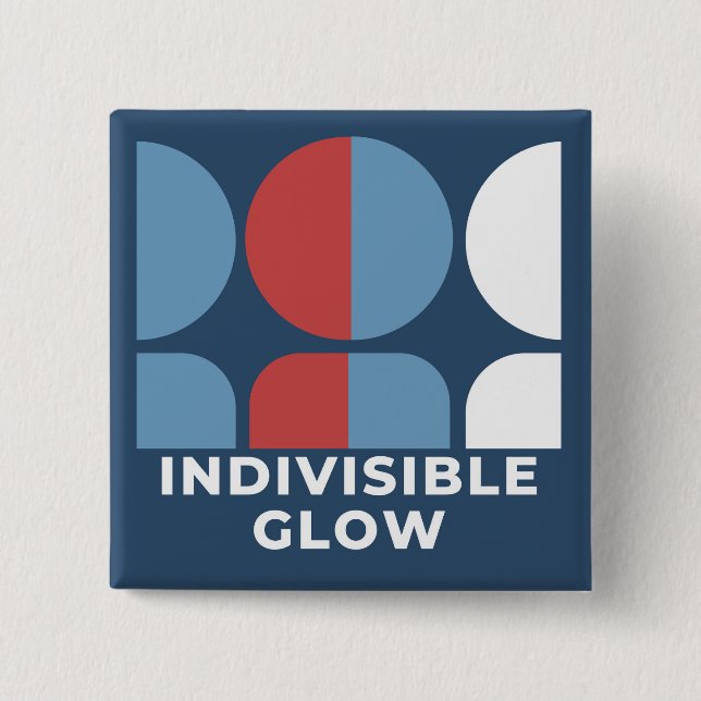 INDIVISIBLE GLOW BUTTON (Front)