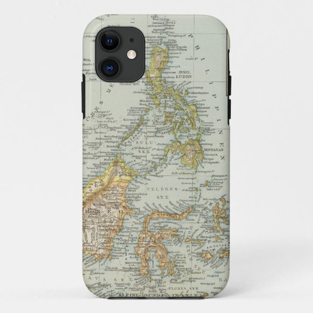 Indo china and Malaysian Archipelago Case-Mate iPhone Case (Back)
