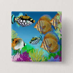 Indo Pacific Reef Fish Pin