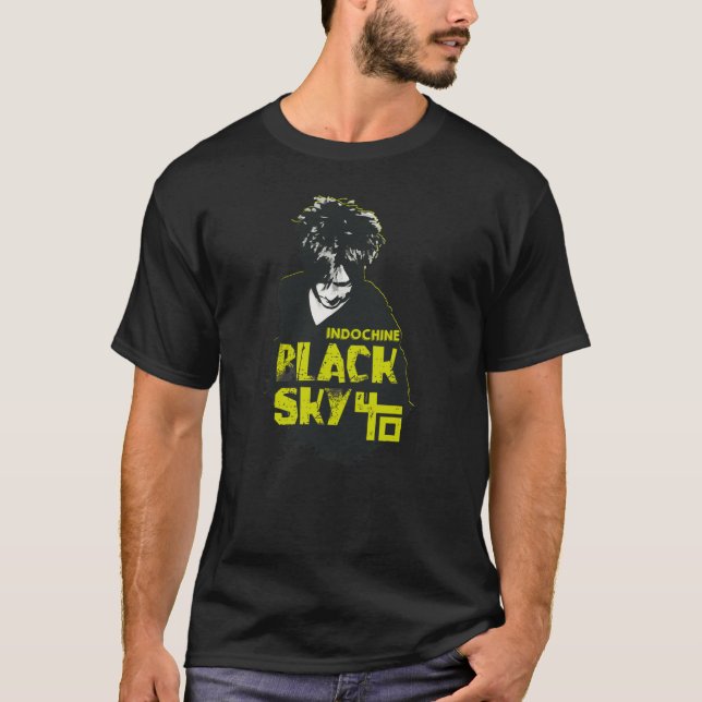 Indochine black sky song T-Shirt (Front)