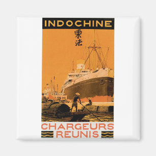 Indochine Chargeurs Reunis Magnet