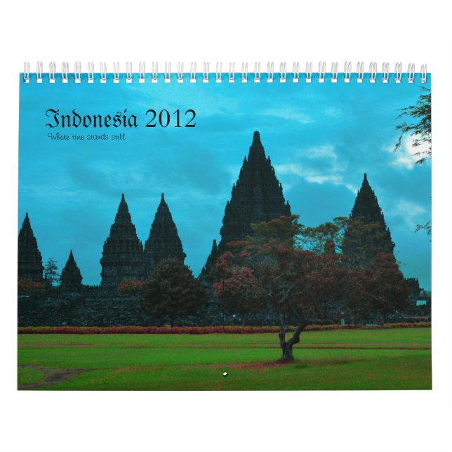 Indonesia 2012 calendar (Cover)