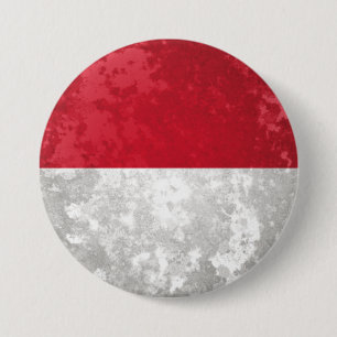 Indonesia 7.5 Cm Round Badge
