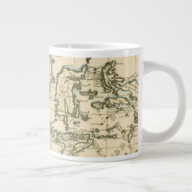 Indonesia and the Philippines Large Coffee Mug (Right)
