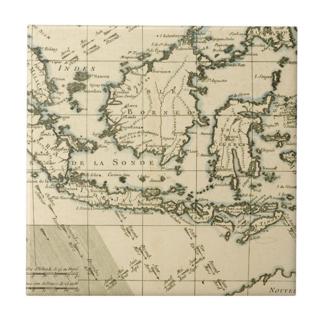 Indonesia and the Philippines Tile (Front)