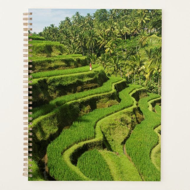 Indonesia, Bali | Rice Paddies Planner (Front)