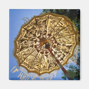 Indonesia, Bali Temple Umbrella Magnet