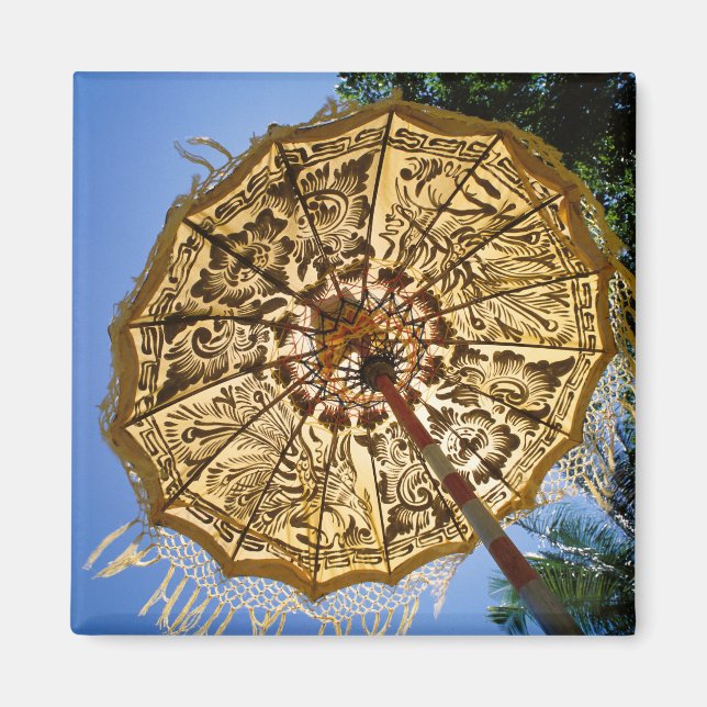 Indonesia, Bali | Temple Umbrella Magnet (Front)