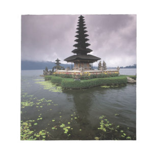 Indonesia, Bali, Ulun Danu Temple. Notepad