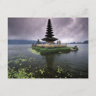 Indonesia, Bali, Ulun Danu Temple. Postcard