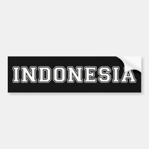 Indonesia Bumper Sticker