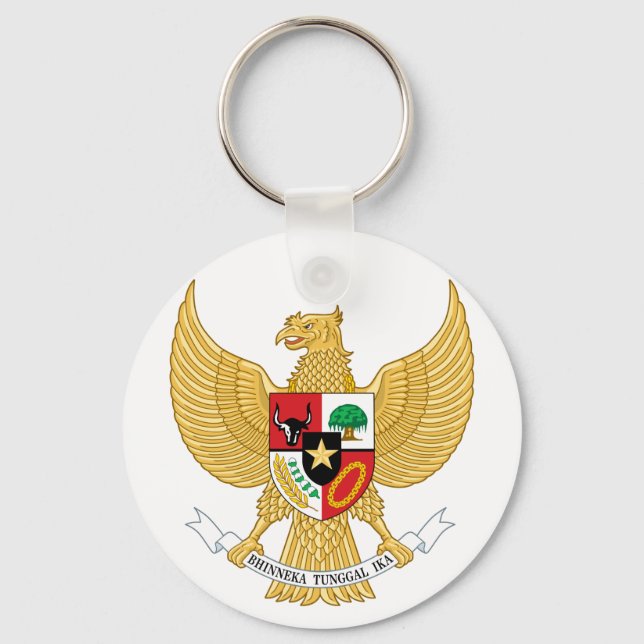 indonesia emblem key ring (Front)