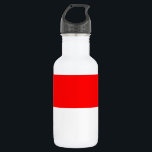 Indonesia Flag 532 Ml Water Bottle<br><div class="desc">Patriotic flag of Indonesia.</div>
