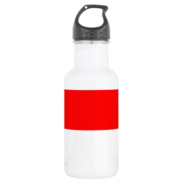 Indonesia Flag 532 Ml Water Bottle (Front)