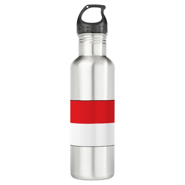 Indonesia Flag 710 Ml Water Bottle (Front)