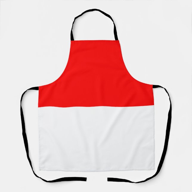 Indonesia Flag Apron (Front)