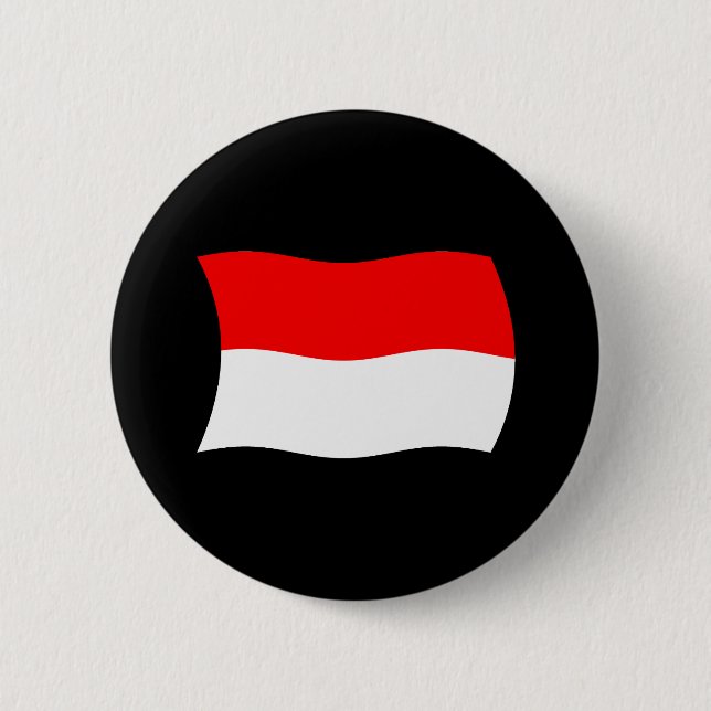 Indonesia Flag Button (Front)