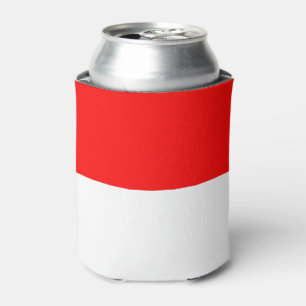 Indonesia Flag Can Cooler