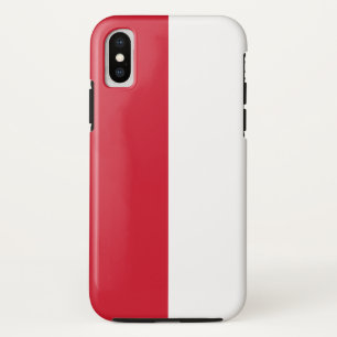 Indonesia Flag iPhone X Case