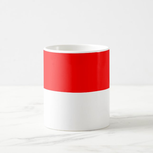Indonesia Flag Coffee Mug (Center)