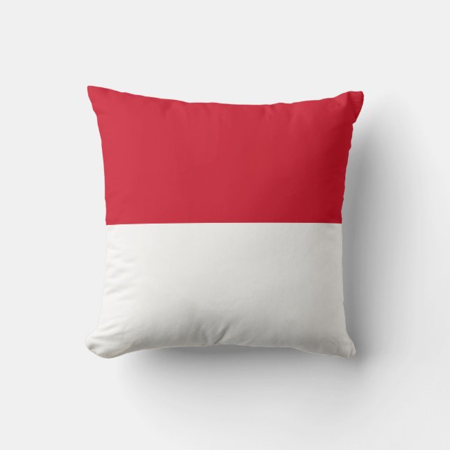 Indonesia Flag Cushion (Front)