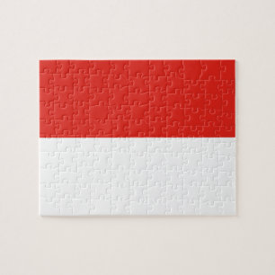 Indonesia flag jigsaw puzzle