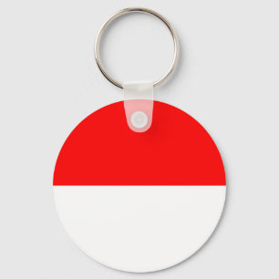 Indonesia Flag Key Ring