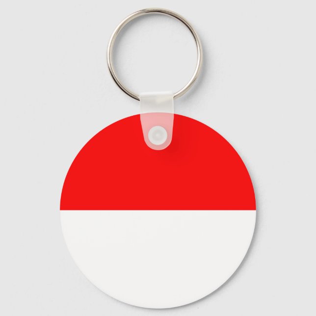 Indonesia Flag Key Ring (Front)