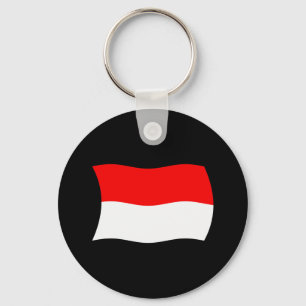 Indonesia Flag Keychain