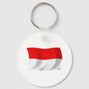 Indonesia Flag Keychain