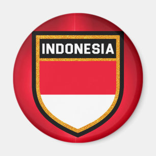 Indonesia Flag Magnet
