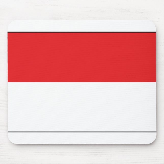 Indonesia Flag Mouse Mat (Front)