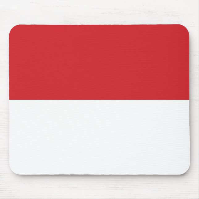Indonesia flag mouse mat (Front)