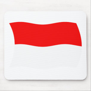 Indonesia Flag Mousepad