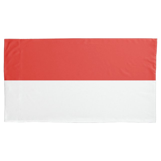 Indonesia flag pillowcase (Front)