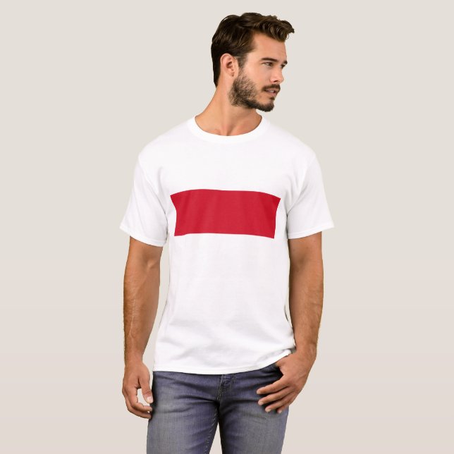 Indonesia Flag T-Shirt (Front Full)