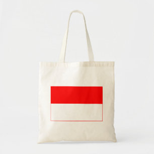 Indonesia Flag Tote Bag