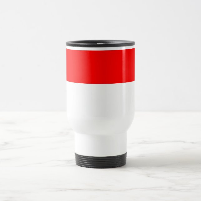 Indonesia Flag Travel Mug (Center)
