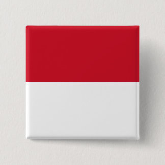 Indonesia ID, Jakarta, Flag 15 Cm Square Badge