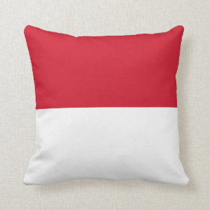 Indonesia (Indonesian) Flag Cushion