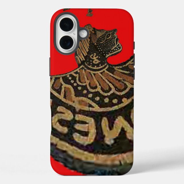 Indonesia Javanese Shadow Puppet Cultural Art Case-Mate iPhone Case (Back)