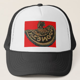 Indonesia Javanese Shadow Puppet Cultural Art Trucker Hat