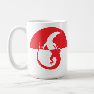Indonesia Komodo dragon Monitor Indonesian Coffee Mug